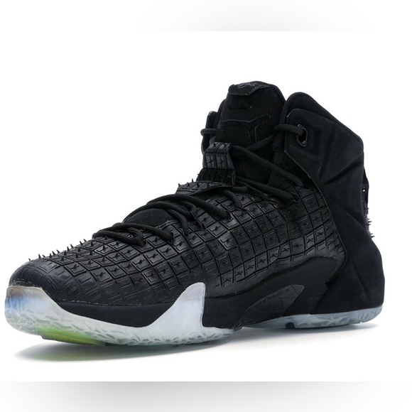 Nike LeBron XII EXT RC QS Black Chrome Basketball Sneakers – Men’s Size 11.5 main image 9